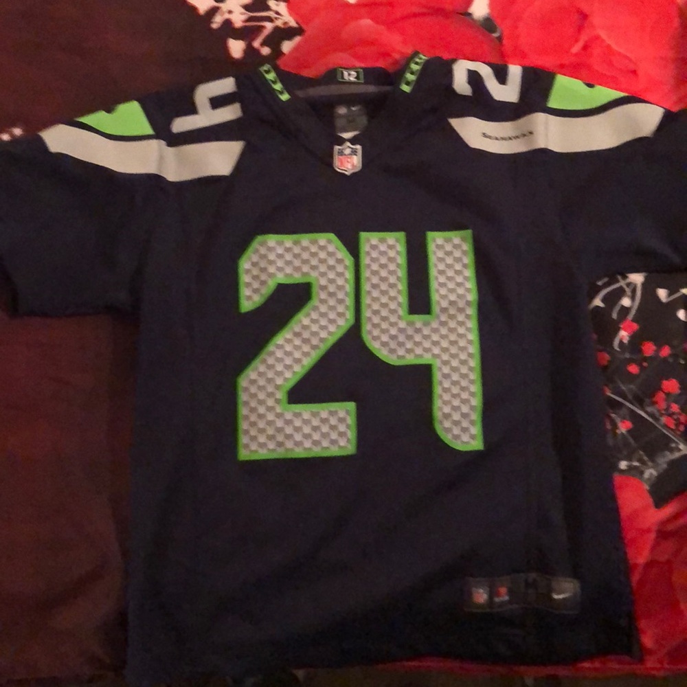 Youth Marshawn Lynch jersey